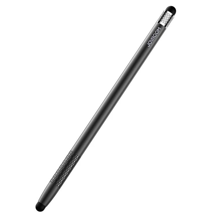 JOYROOM JR-DR01 DUAL TIPS PASSIVE STYLUS PEN FOR PHONES & TABLETS (BLACK)