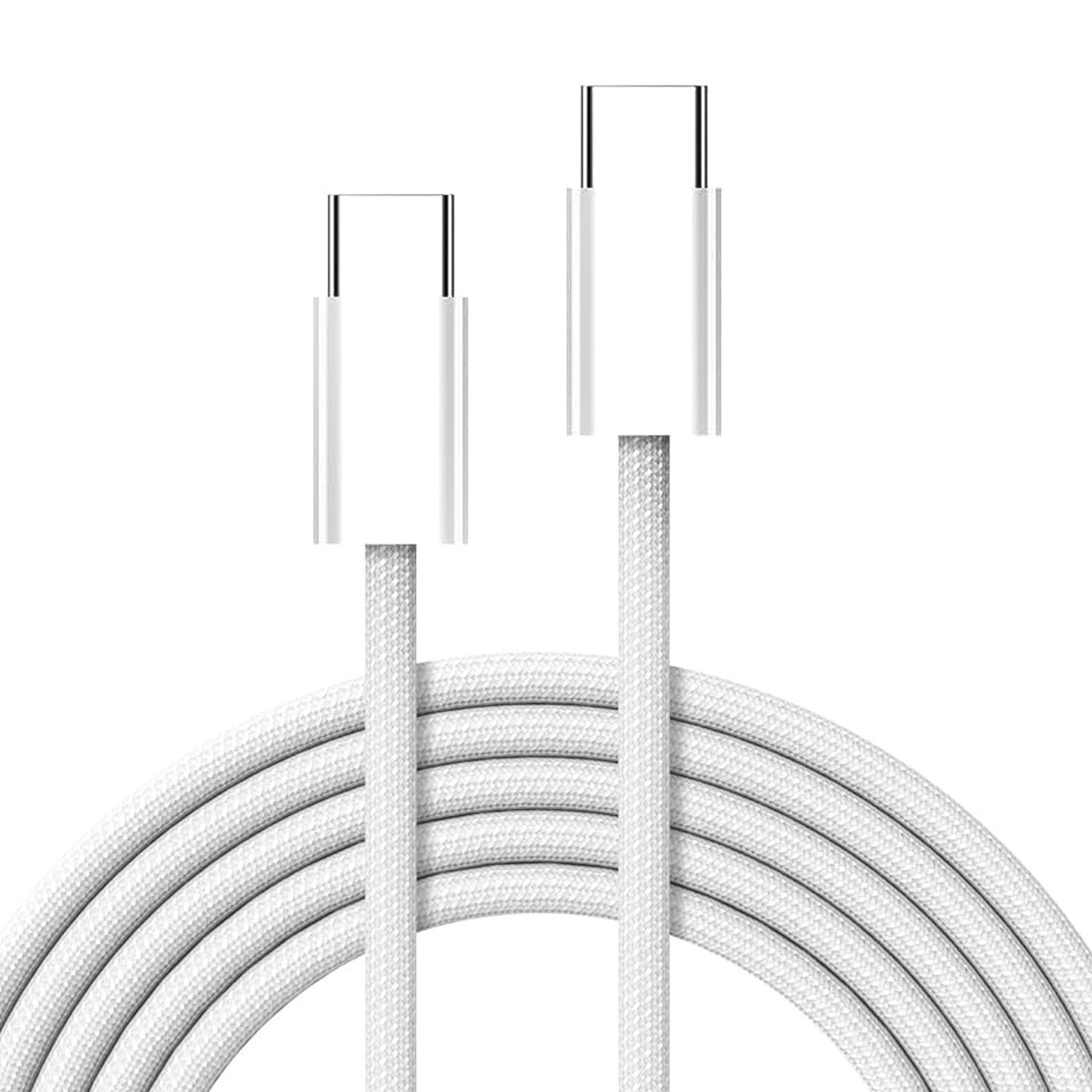 Iphone 16 Pro Max 60w Type C To C Pd Fast Charging Nylon Cable (1m) With Big Packing