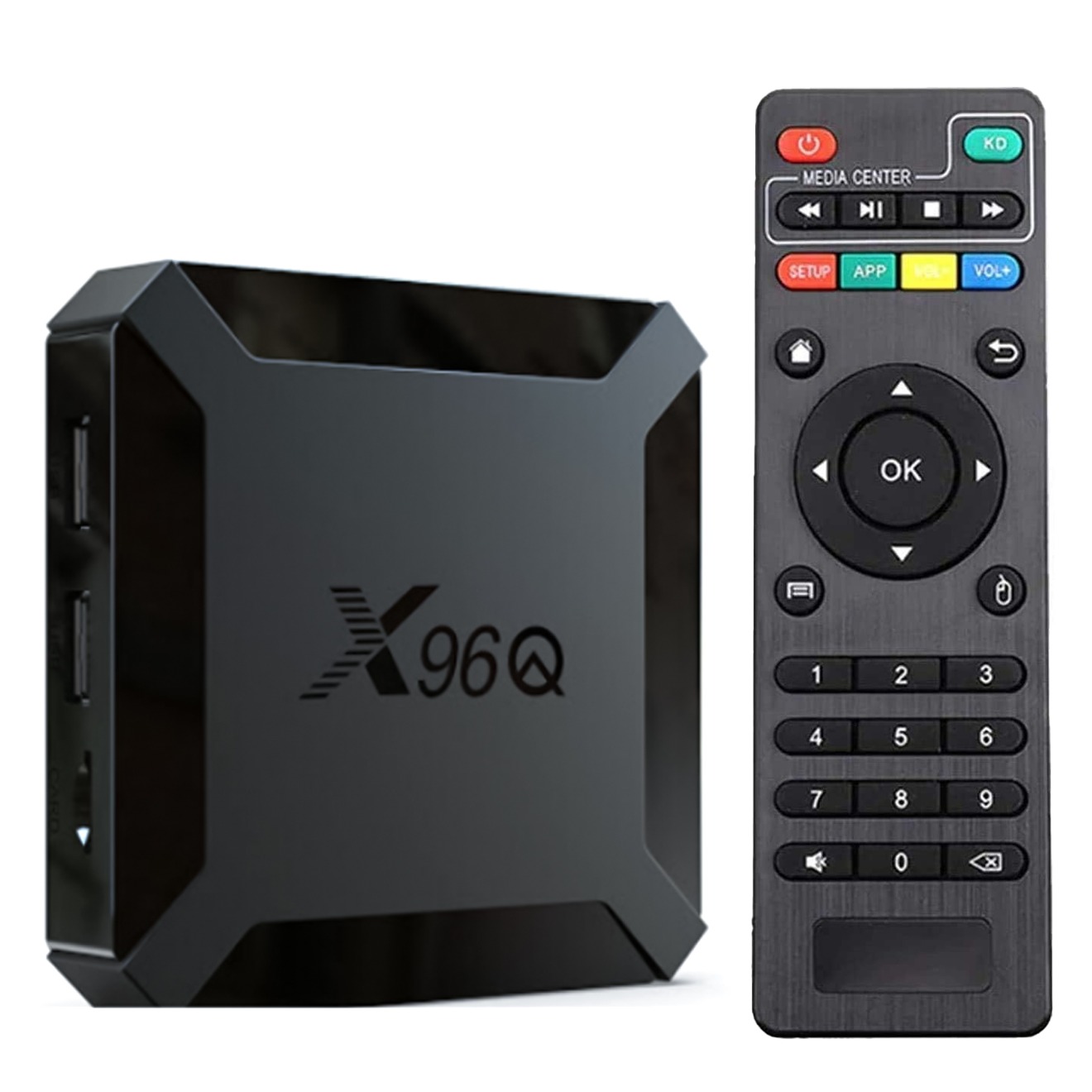 Smart Box X96Q Mini Quad Core 2g+16g 4K 60FPS ANDROID 10V