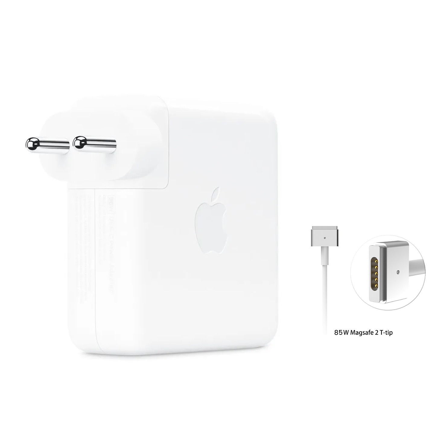 Apple 85w Magnet Pin T Shape Compatible Magsafe 2 macbook laptop charger