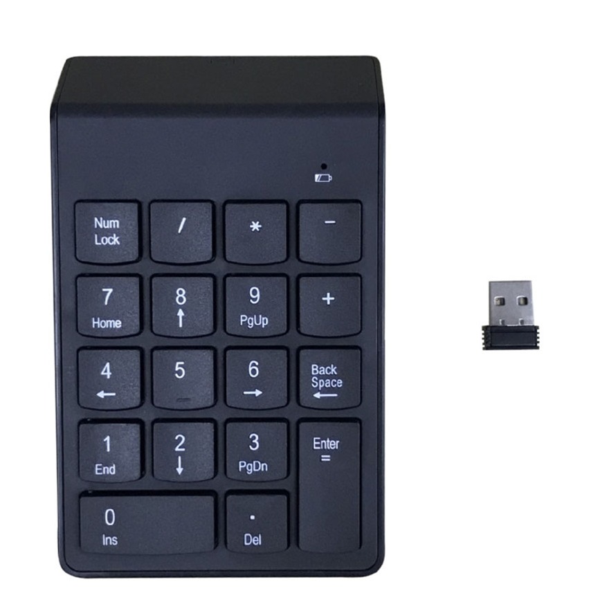K1 WIRELESS 2.4GHz NUMPAD BLACK