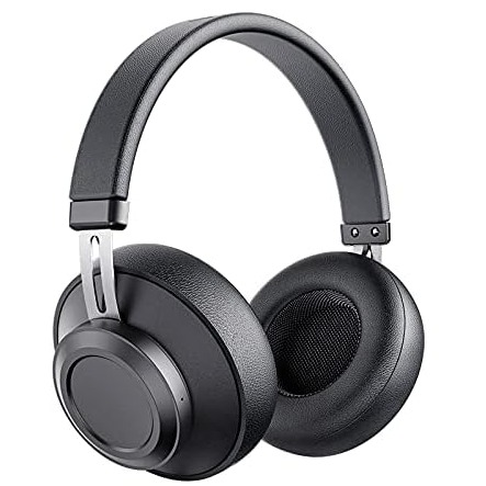 BLUEDIO BT5 Bluetooth Wireless Over-Ear Headphones with Built-in Microphone & Stereo Wired Option