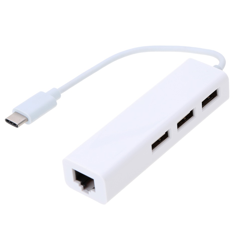 Type C 3.1 to LAN and USB Hub