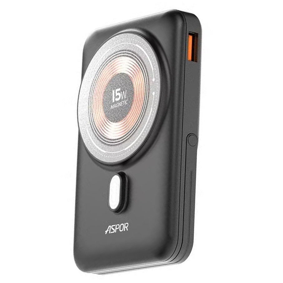 ASPOR A327 10000MAH 22.5W WIRELESS MAGNETIC POWERBANK