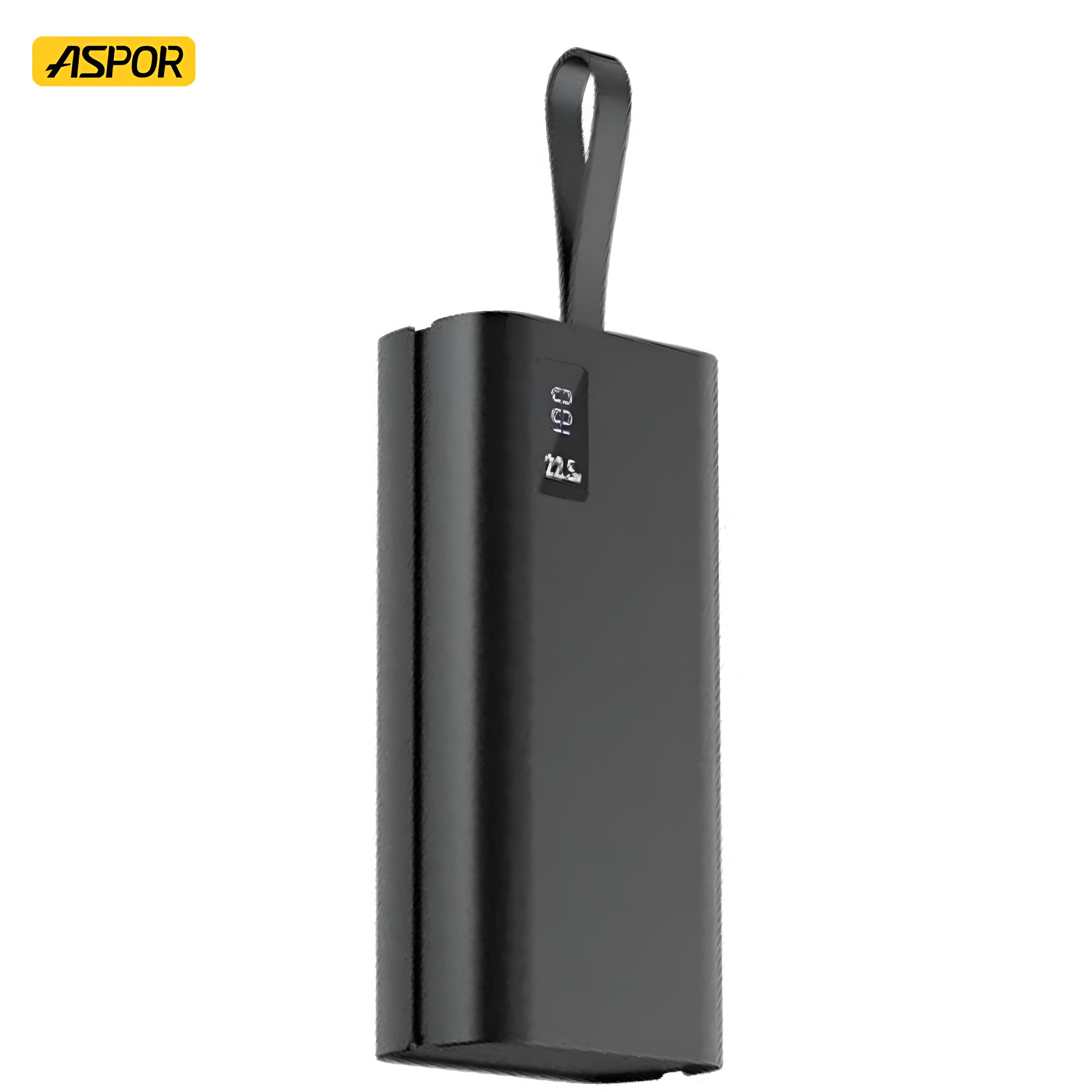 ASPOR A337 (22.5W AND 20W) PD 30000MAH POWER BANK LCD DISPLAY BLACK